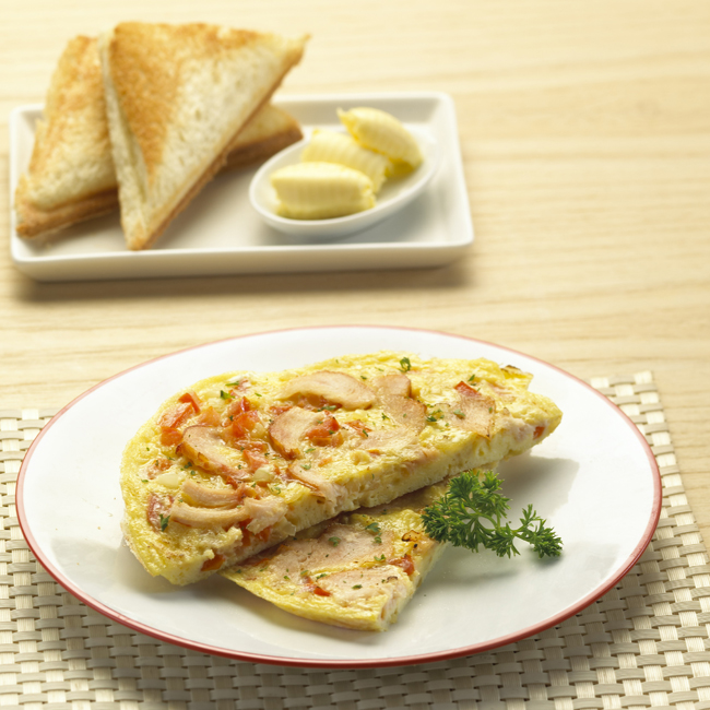 Resep: Smoked Chicken Omelette